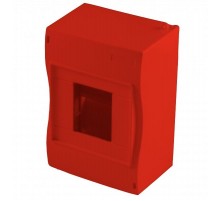 КМ2040-02-И Корпус модульный открытой установки на 3-4 модуля, красный  КМ2040-02-И  HEGEL