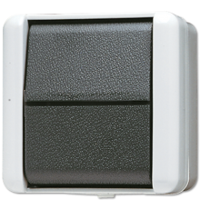 Выключатель перекрестный для накладного монтажа IP44 807W Jung