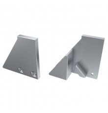 Заглушка для ALM-GLASS-10 с опорой левая глухая  026737  Arlight