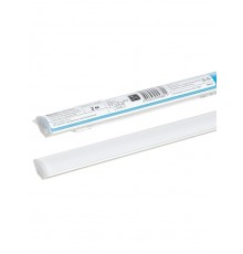 Алюминиевый профиль угловой 1616 (2 м), матовый рассеиватель, 2 заглушки, 4 крепежа  SQ0331-0486  TDM