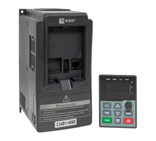 Преобразователь частоты 2,2/4кВт 3х400В VECTOR-100 EKF PROxima  VT100-2R2-3B  EKF