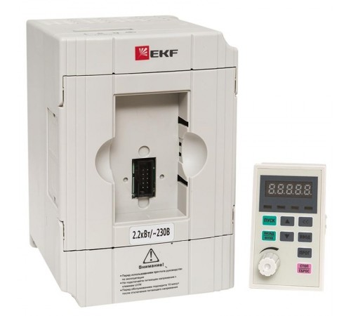 Преобразователь частоты 2,2/4кВт 3х400В VECTOR-100 EKF PROxima  VT100-2R2-3B  EKF