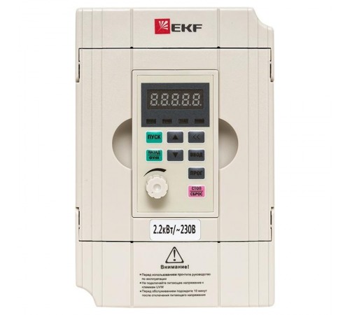 Преобразователь частоты 2,2/4кВт 3х400В VECTOR-100 EKF PROxima  VT100-2R2-3B  EKF