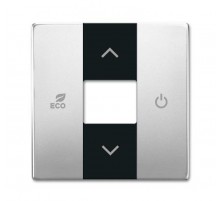 Накладка терморегулятора free@home, future, цвет сталь  6220-0-0546   2CKA006220A0546  ABB