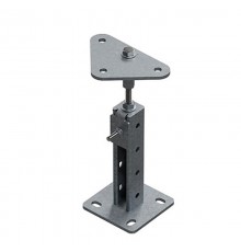 Опора регулируемая для фальшпола, 3 стороны, гальван. цинк  ОПР-Т-ЭЦ  OSTEC