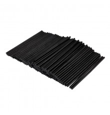 Клеевые стержни , 7 мм, 200 мм, черные, 1кг., пакет  09-1104-1  REXANT