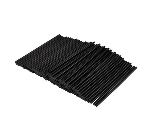 Клеевые стержни , 7 мм, 200 мм, черные, 1кг., пакет  09-1104-1  REXANT