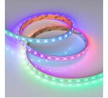 Светодиодная лента герметичная SPI-P-B60-12mm 12V RGB-PX1-BPT (8 W/m, IP66, 5060, 5m) (Arlight, бегущий огонь)  041615(1)  Arlight