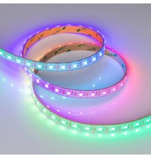 Светодиодная лента герметичная SPI-P-B60-12mm 12V RGB-PX1-BPT (8 W/m, IP66, 5060, 5m) (Arlight, бегущий огонь)  041615(1)  Arlight