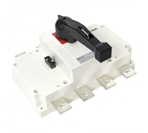 Рубильник-выключатель 630A 4P c рукояткой управления для прямой установки PowerSwitch  psds-630-4  EKF