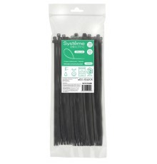 Стяжка кабельная 370х4.8 Чёрная (100шт)  IMT37048B  SE