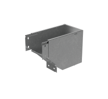 Угол вертикальный внешний L 100х150 мм с разворотом трассы на 90 град "ПЛЮС"  VLPDplus90-100-150-L  КМ-профиль