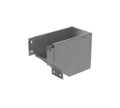 Угол вертикальный внешний L 100х150 мм с разворотом трассы на 90 град "ПЛЮС"  VLPDplus90-100-150-L  КМ-профиль