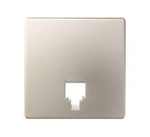 Simon 82 Накладка на телефонную розетку RJ-11, RJ-12, S82, шампань  82062-64  Simon