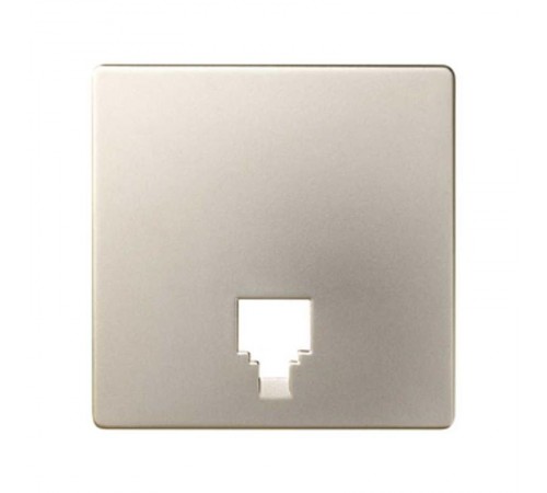 Simon 82 Накладка на телефонную розетку RJ-11, RJ-12, S82, шампань  82062-64  Simon