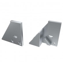 Заглушка для ALM-GLASS-10 с опорой левая с отверстием  026738  Arlight