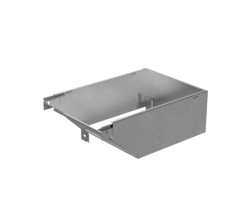 Угол вертикальный внешний L 50х300 мм с разворотом трассы на 90 град "ПЛЮС"  VLPDplus90-50-300-L  КМ-профиль