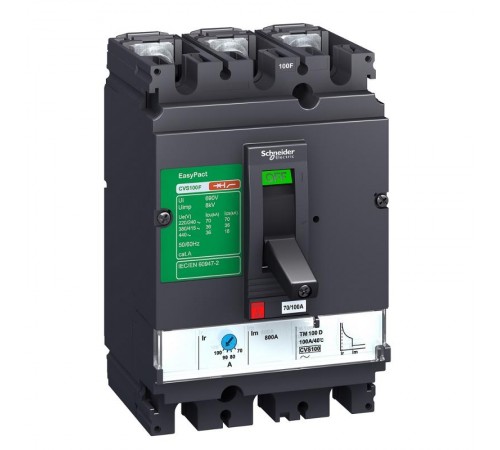 АВТ. ВЫКЛ. EasyPact CVS 100B 25kA 3P MA25  LV510433  Schneider Electric
