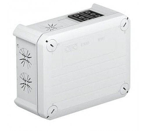 Коробка распределительная T100, 150x116x67 мм, с разъемами Wieland (T 100 WB 1W3 2S3)  2007817  OBO Bettermann