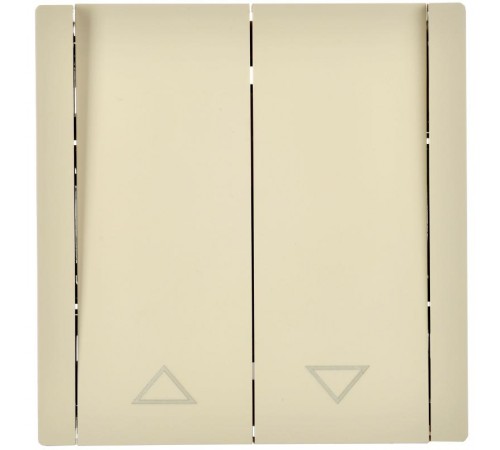 FORTE&PIANO Выключатель жалюзи 10А FP411 ваниль  FP-V15-0-10-1-K10  IEK