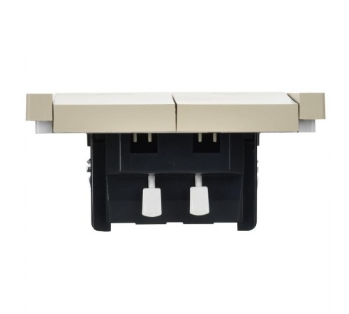 FORTE&PIANO Выключатель жалюзи 10А FP411 ваниль  FP-V15-0-10-1-K10  IEK