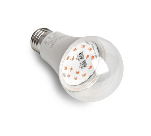Лампа светодиодная для растений, А60 (15W) 230V E27, красно-синий спектр LB-7061  38276  FERON