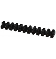 Зажим винтовой  NO-225-515 изолированный ЗВИ-нг 30А (2.5-16 мм2) 12 пар чёрный  Б0068007  ЭРА