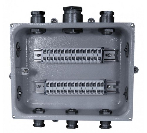 КЗНС-32 У2, 32 зажима, IP65 (металлические вводы), коробка клеммная  ET002545  Электротехник