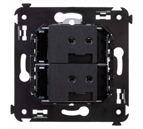 USB зарядное устройство в стену, "Avanti", "Закаленная сталь"  4404543  DKC