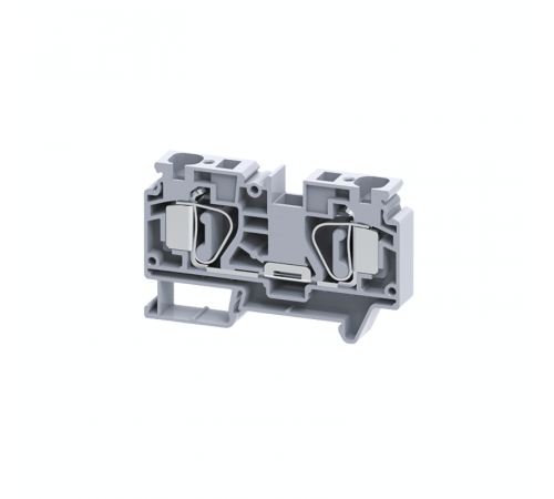 Клемма проходная пружинная OptiClip CSC-16-I-76A-(1,5-16)-серый  289719  КЭАЗ