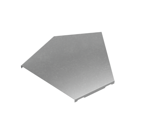 Крышка горизонт. угла 45 гр. 200 мм "ПЛЮС" HD  KGLplus45-200 HD   КМ-профиль