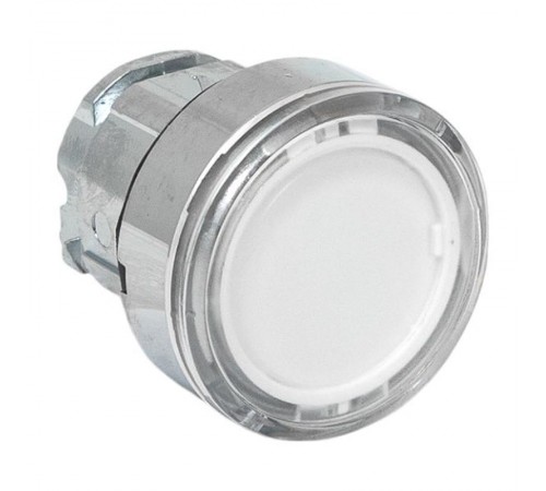 Механизм исполнительный кнопки XB4 белый плоский возвратный без фиксации, с подсветкой IP65  XB4BW-W-65  EKF