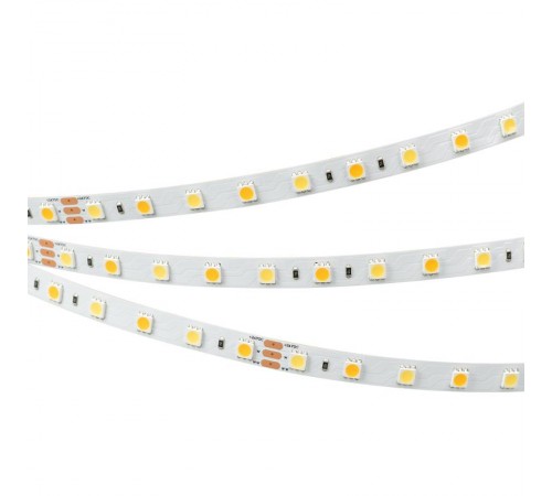 Светодиодная лента RT-B60-10mm 24V White-MIX (14.4 W/m, IP20, 5060, 5m) (Arlight, Изменяемая ЦТ)  025213(1)  Arlight