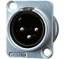 Разъем совместимый в универсальном корпусе; штекер  CXLR-S  Jung