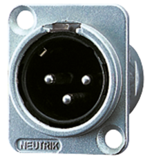 Разъем совместимый в универсальном корпусе; штекер  CXLR-S  Jung