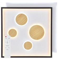 Светильник светодиодный декоративный бытовой AL8400 90W 3000К-6500K квадрат управляемый  41144  Feron