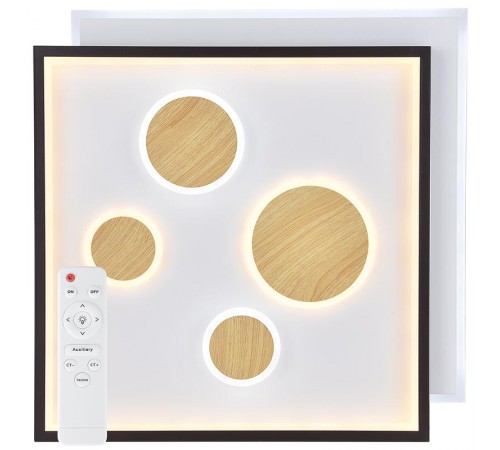 Светильник светодиодный декоративный бытовой AL8400 90W 3000К-6500K квадрат управляемый  41144  Feron