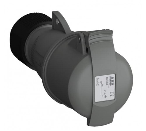 Розетка кабельная Easy&Safe 432EC1,32А,3P+N+E,IP44,1ч2CMA102046R1000 ABB