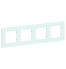 FLITE Classic Рамка 4-ая РУ-4-К-ФлХЛ холодный лед  FI-M42-32-20-K94  IEK