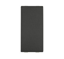 Переключатель с двух мест 45х22,5 мм (схема 6) 16 A, 250 B (черный бархат) LK45  850208  Ecoplast