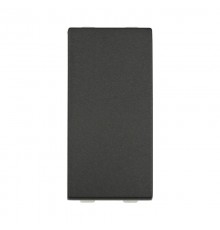 Переключатель с двух мест 45х22,5 мм (схема 6) 16 A, 250 B (черный бархат) LK45  850208  Ecoplast