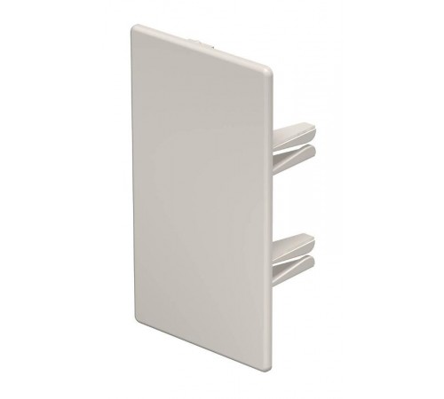 Торцевая заглушка кабельного канала WDK 60x110 мм (ПВХ,кремовый) (WDK HE60110CW)  6162827  OBO Bettermann