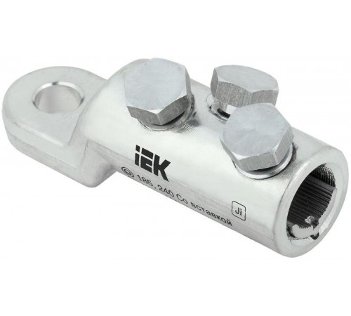 Наконечник болтовой луженый НБЛ 185-400-16/3 35кВ  UNB11-185-400-03-35-1  IEK