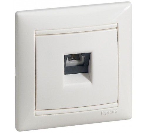 Valena Белый Розетка ТЛФ 1-ая  774438  Legrand