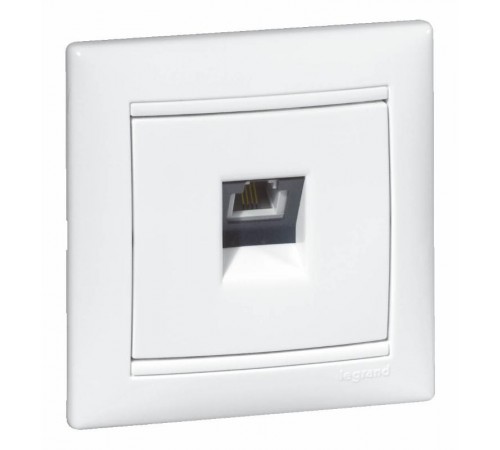 Valena Белый Розетка ТЛФ 1-ая  774438  Legrand