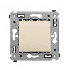 Кнопка одноклавишная в стену, "Avanti", "Ванильная дымка"  4405153  DKC