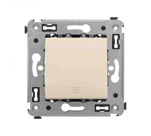 Кнопка одноклавишная в стену, "Avanti", "Ванильная дымка"  4405153  DKC