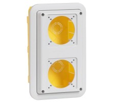 Коробка для скрытого монтажа - P17 Tempra Pro - IP 55 - для 2 встраиваемых розеток 16 А  057721  Legrand