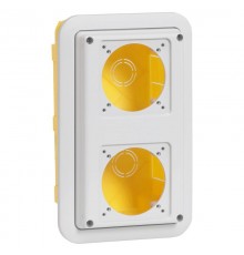 Коробка для скрытого монтажа - P17 Tempra Pro - IP 55 - для 2 встраиваемых розеток 16 А  057721  Legrand