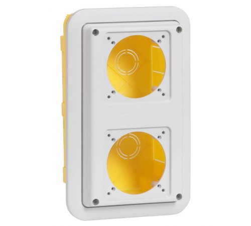 Коробка для скрытого монтажа - P17 Tempra Pro - IP 55 - для 2 встраиваемых розеток 16 А  057721  Legrand